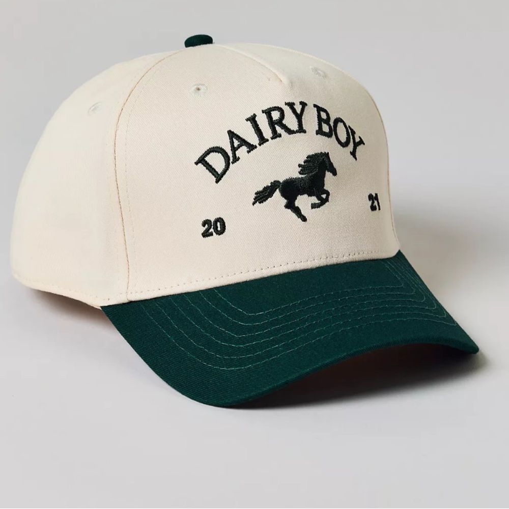 NWT Dairy Boy trucker hat